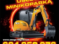 OMEGA Tel: 694-950-976 fachowe usługi minikoparką Suwałki okolice najtani