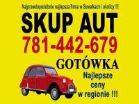 skup samochodów używanych Suwałki województwo Podlaskie bez ważnego oc rozbitych