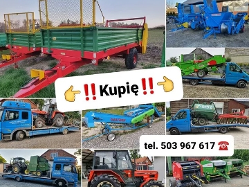 kom: 503 967 617 sprzedaż maszyn rolniczych transport międzymiastowo Miechów okolice woj. Małopolskie najtaniej najwyższa jakość kompleksowo profesjonalnie na fv